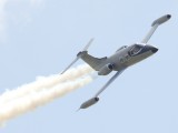 BA Disp_039 - Special ops Lear jet doing a low flyby at Boeing Field