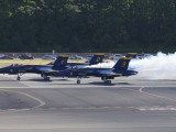 BA Prac_006 - lots of smoke then off they go