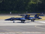 BA Prac_009 - the two solos taking off for a practice