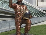 MOF_052 - a scupture of Lt. Col. Michael P Anderson who was one of the astronauts who died in the Columbia re-entry accident on 1 Feb 2003