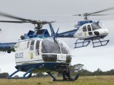 PE_070 - police chopper bringing the task team
