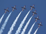 RIAT2006_044 - the Patrulla Aquila - the Spanish team in tight formation in their Casa C-101EB Aviojet