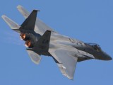 RIAT2006_071 - a nice rear view of the F15 - afterburner full on
