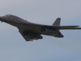 RIAT2007_020 - B1B Lancer in a high speed flypast with wings swept back
