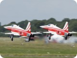 IMG_4657 - Patrouille Suisse F-5E's taking off